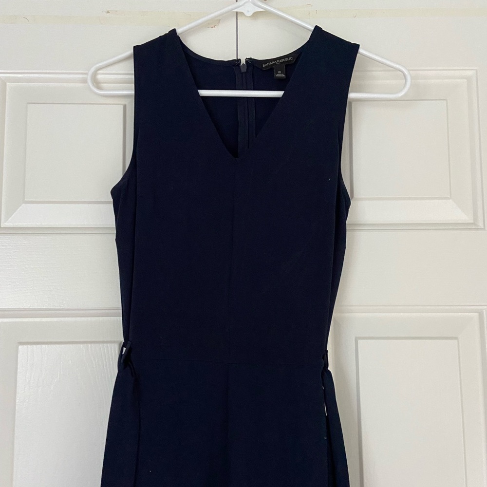 Navy Banana Republic Pantsuit